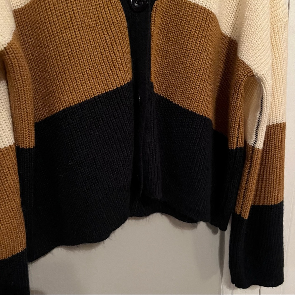 Color block Cardigan - Picture 4 of 4